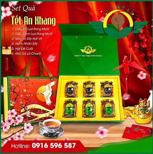 Set quà tết an khang